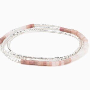 NWT - Scout Curated Wears Sunrise Ombre bracelet pink/silver